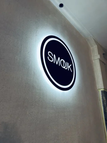 podsvícená deska smouk