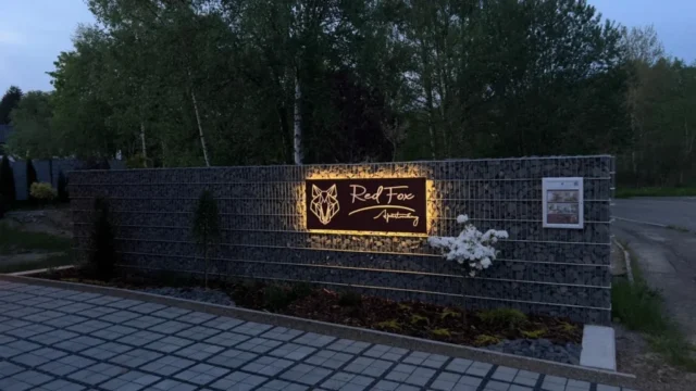 Podsvícená deska apartmán fox